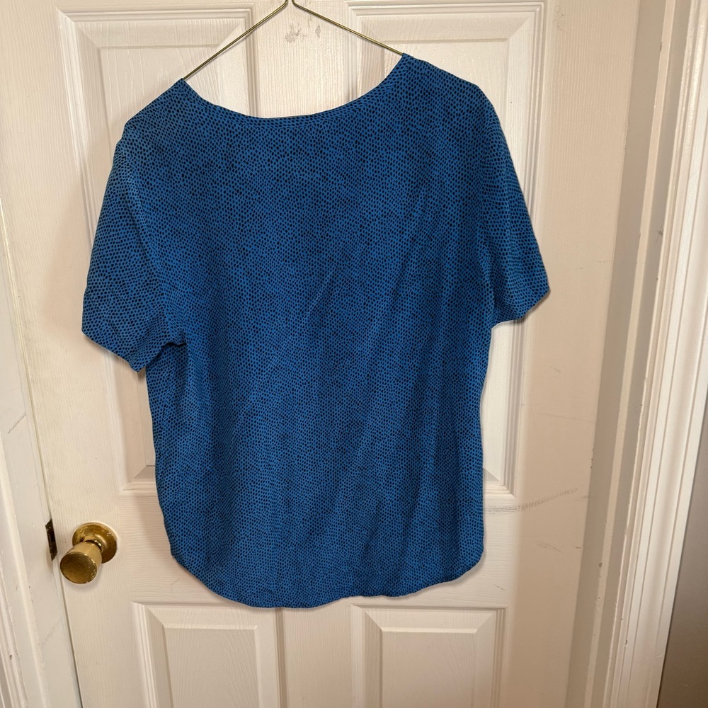 Equipment Silk Patterned Women's Top - Picture 2 of 4
